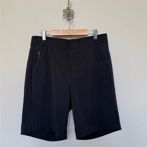 Athleta Black Tailored Performance Shorts Size 4 | Zip Pockets